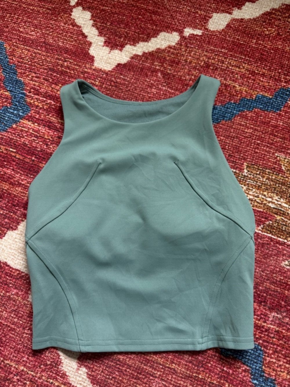 Invigorate Training Tank Top in Tidewater Teal size 0